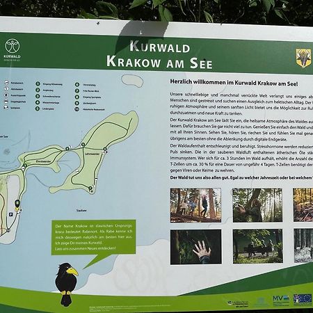 Ferienwohnung Fuer 2 Personen Krakow am See Exterior foto